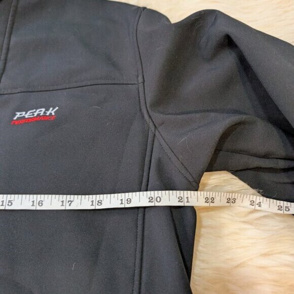 R&D by Peak Performance Black Softshell Jacket with Goretex Windstopper Size S - Picture 3 of 8